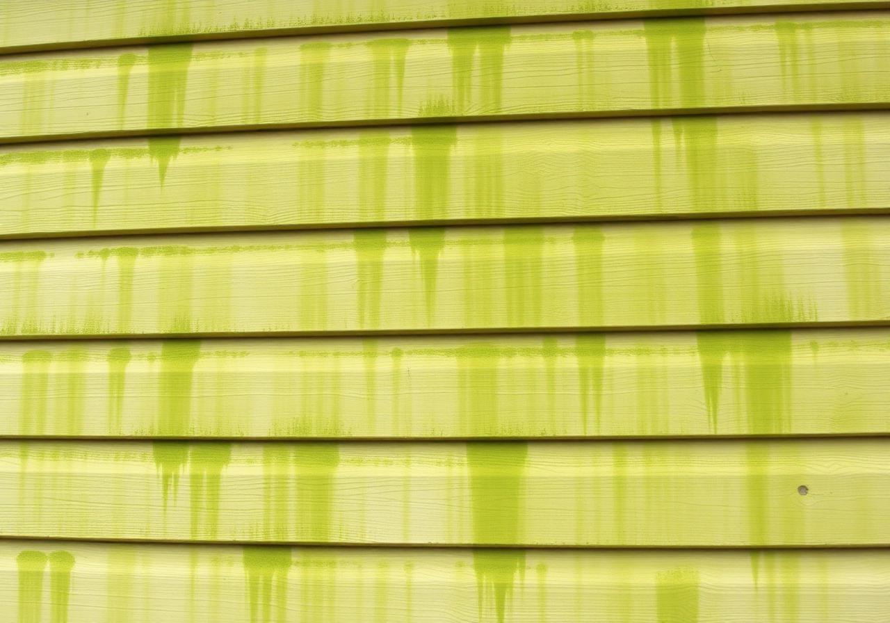 House washing — before